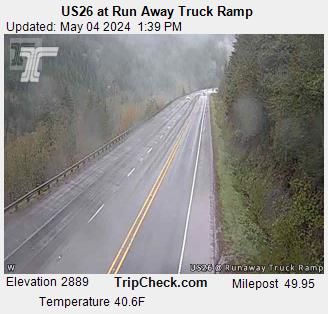 US26 at Run Away Truck Ramp